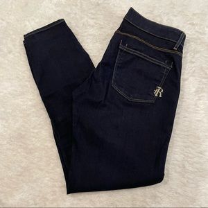 Rich & Skinny “Vivid” dark blue jeans Y2K Vintage